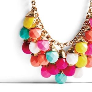 Talbots *Sample* Colorful Statement Necklace